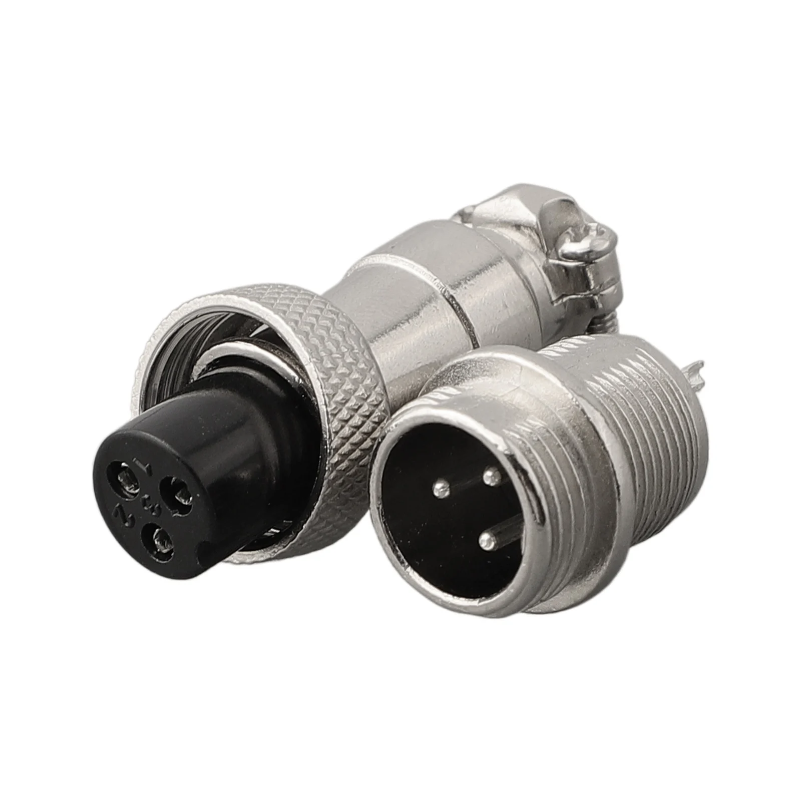 Electric Bicycle Connector GX12 3pin Mounting Parts Silver 1 Pc 12mm Battery Charger Plug Components Male+Female
Electric Bicycle Connector GX12 3pin Mounting Parts Silver 1 Pc 12mm Battery Charger Plug Components Male+Female