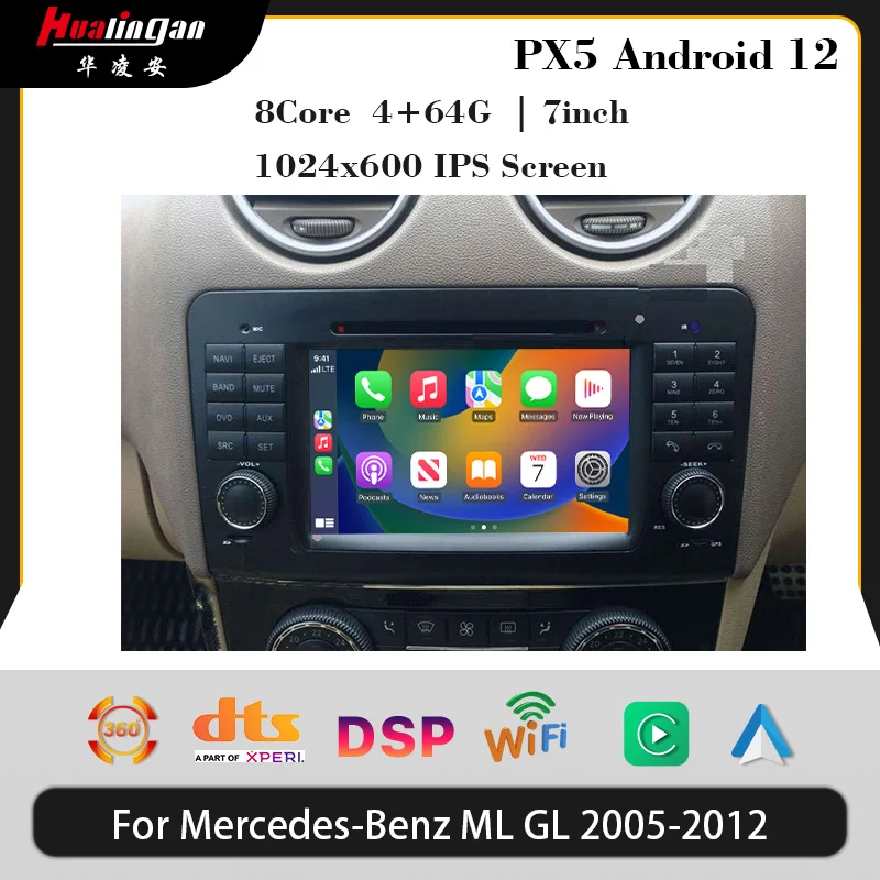7inch Android Radio for Mercedes ML W164 Multimedia ML320 ML350 ML450 ML500 x164 GPS GL320 GL350 gl420 GL450 GL500 CarPlay
7inch Android Radio for Mercedes ML W164 Multimedia ML320 ML350 ML450 ML500 x164 GPS GL320 GL350 gl420 GL450 GL500 CarPlay
