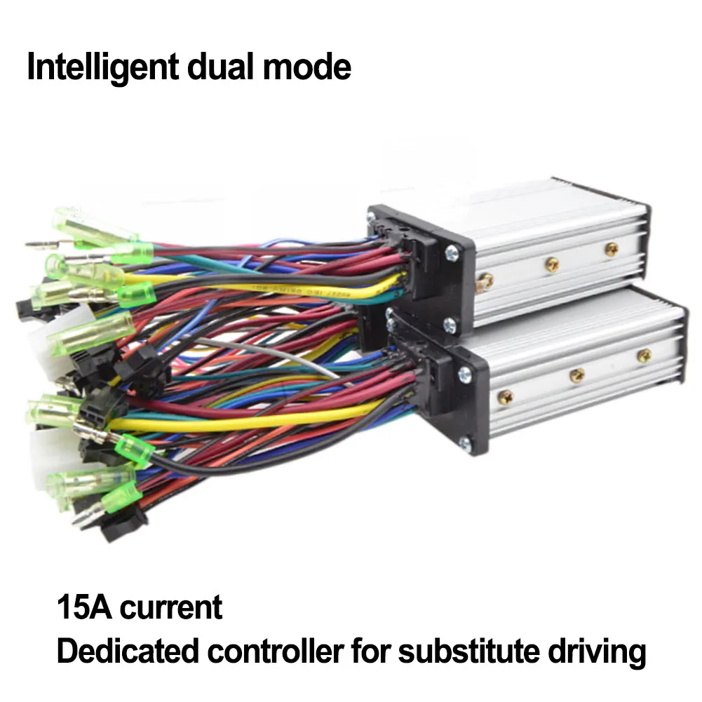 DC 36V 48V 350W E-bike Brushless Controller For E-Scooter Motor Intelligent Three-mode Lithium Controller Electric Bicycle Parts
DC 36V 48V 350W E-bike Brushless Controller For E-Scooter Motor Intelligent Three-mode Lithium Controller Electric Bicycle Parts