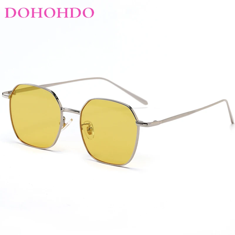 DOHOHDO Textured Polygonal Metal Frame Men Sunglasses 2024 Women's Fashion Square Glasses Retro New Eyewear Shades Female UV400
DOHOHDO Textured Polygonal Metal Frame Men Sunglasses 2024 Women's Fashion Square Glasses Retro New Eyewear Shades Female UV400