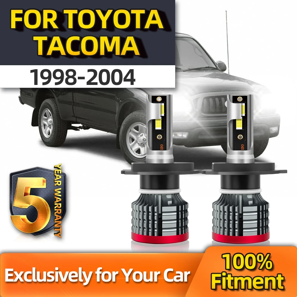 TEENRAM 12000LM Car Headlight 6000K LED Light Low/High Beam All-in-one H4 For Toyota Tacoma 1998 1999 2000 2001 2002 2003 2004
TEENRAM 12000LM Car Headlight 6000K LED Light Low/High Beam All-in-one H4 For Toyota Tacoma 1998 1999 2000 2001 2002 2003 2004