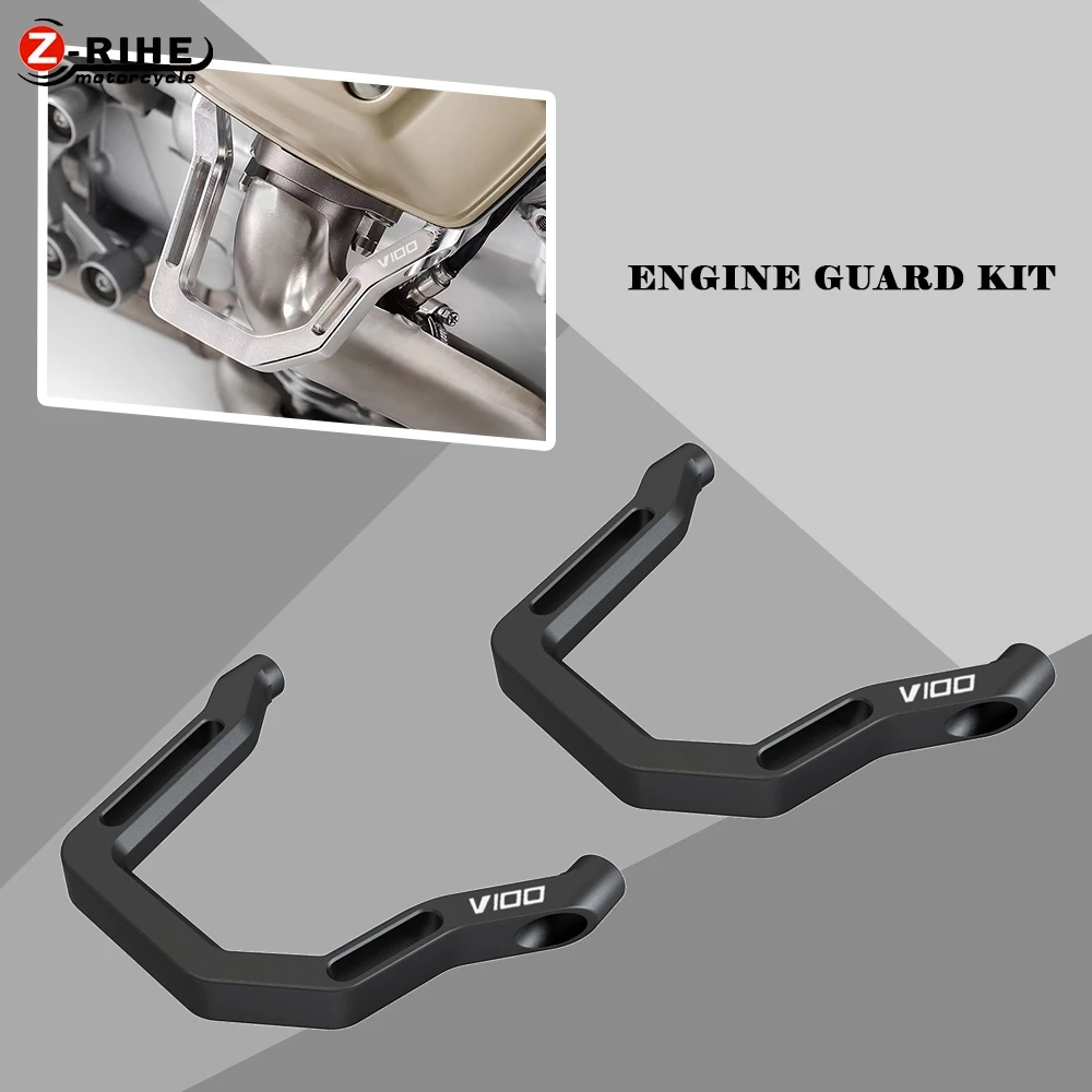 

Motorcycle Engine Frame Crash Protection Engine Guard KIT For MOTO GUZZI V100 Mandello Mandello/S V 100 MandelloS 2023 2024