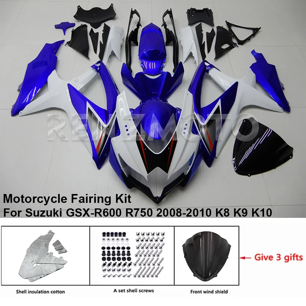 

For SUZUKI GSXR 600 750 2008-2010 K9 Fairing R/Z G6K812 Motorcycle Set Body Kit decoration Plastic Guard Plate Accessories Shell