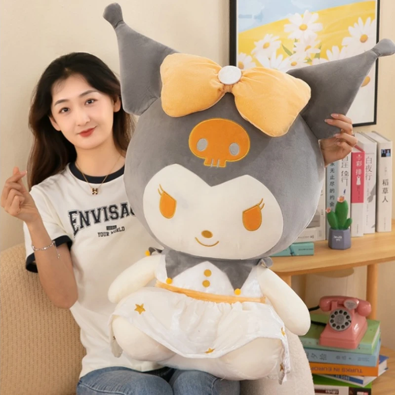 Новинка 65 см Большой размер семья Sanrio Золотая серия Kawaii Kuromi плюшевая кукла мультяшный диван подушка кукла девочка игрушка подарок на день рождения
Новинка 65 см Большой размер семья Sanrio Золотая серия Kawaii Kuromi плюшевая кукла мультяшный диван подушка кукла девочка игрушка подарок на день рождения