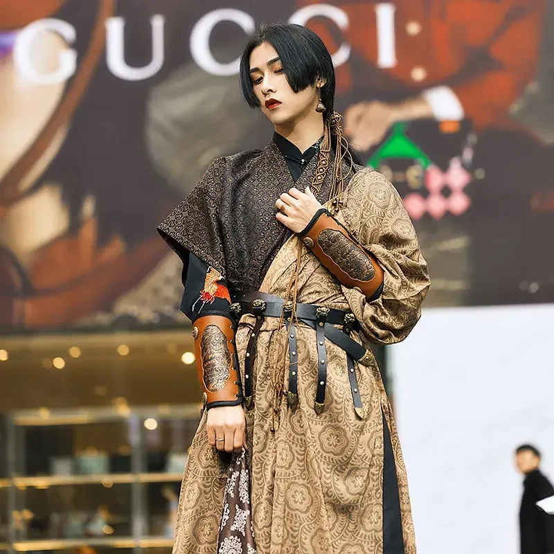 Chinese silk robe Costume Tang Dynasty Hanfu Male Ancient Long Robe flowers Hanfu Men Women Vintage Ethnic Dance Hanfu set
Chinese silk robe Costume Tang Dynasty Hanfu Male Ancient Long Robe flowers Hanfu Men Women Vintage Ethnic Dance Hanfu set