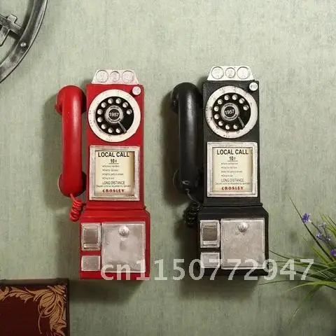 1 Pc Vintage Rotary Antique Wall Telephone Phone Resin Handicraft Model Statue Home Decoration Gifts Home Decor Modern
1 Pc Vintage Rotary Antique Wall Telephone Phone Resin Handicraft Model Statue Home Decoration Gifts Home Decor Modern