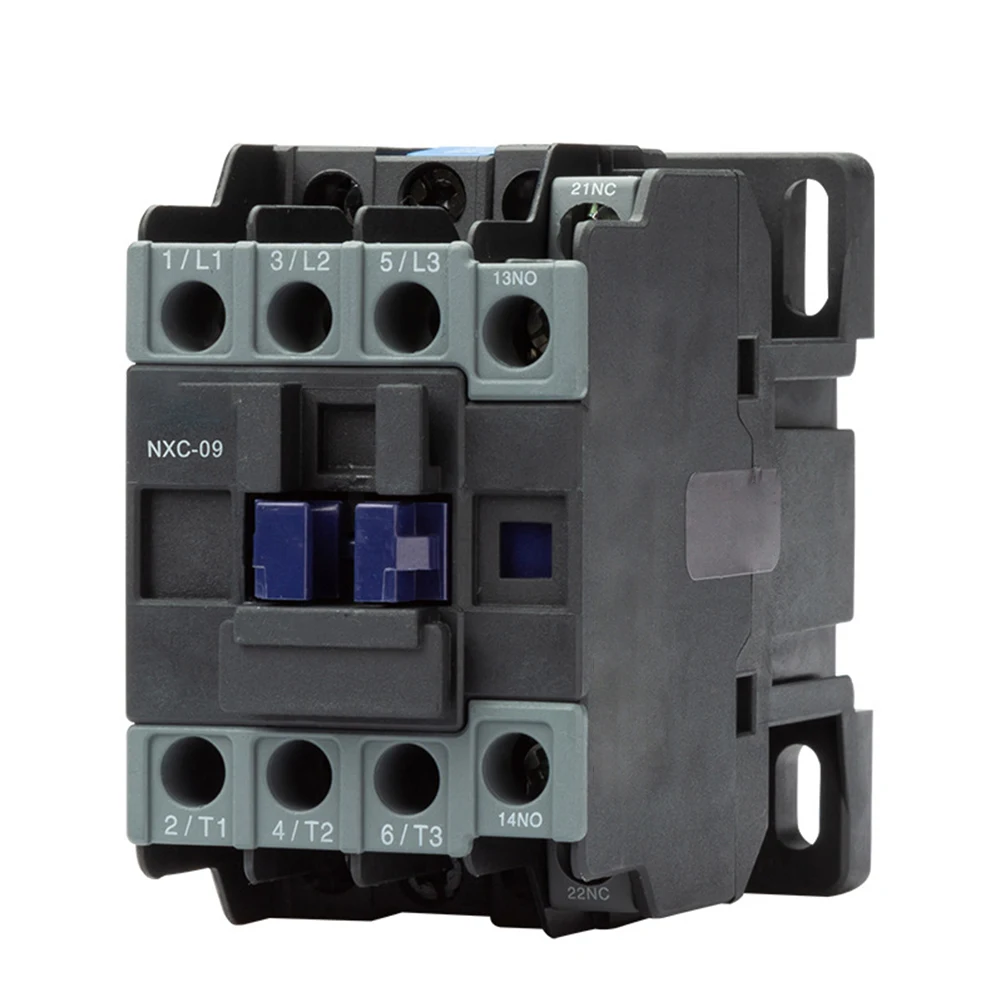 220v Single Phase NXC-09 Contactor AC Contactor 220V DIN Rail Mount Electric Power Contactor Electrical Equipment Supplies
220v Single Phase NXC-09 Contactor AC Contactor 220V DIN Rail Mount Electric Power Contactor Electrical Equipment Supplies