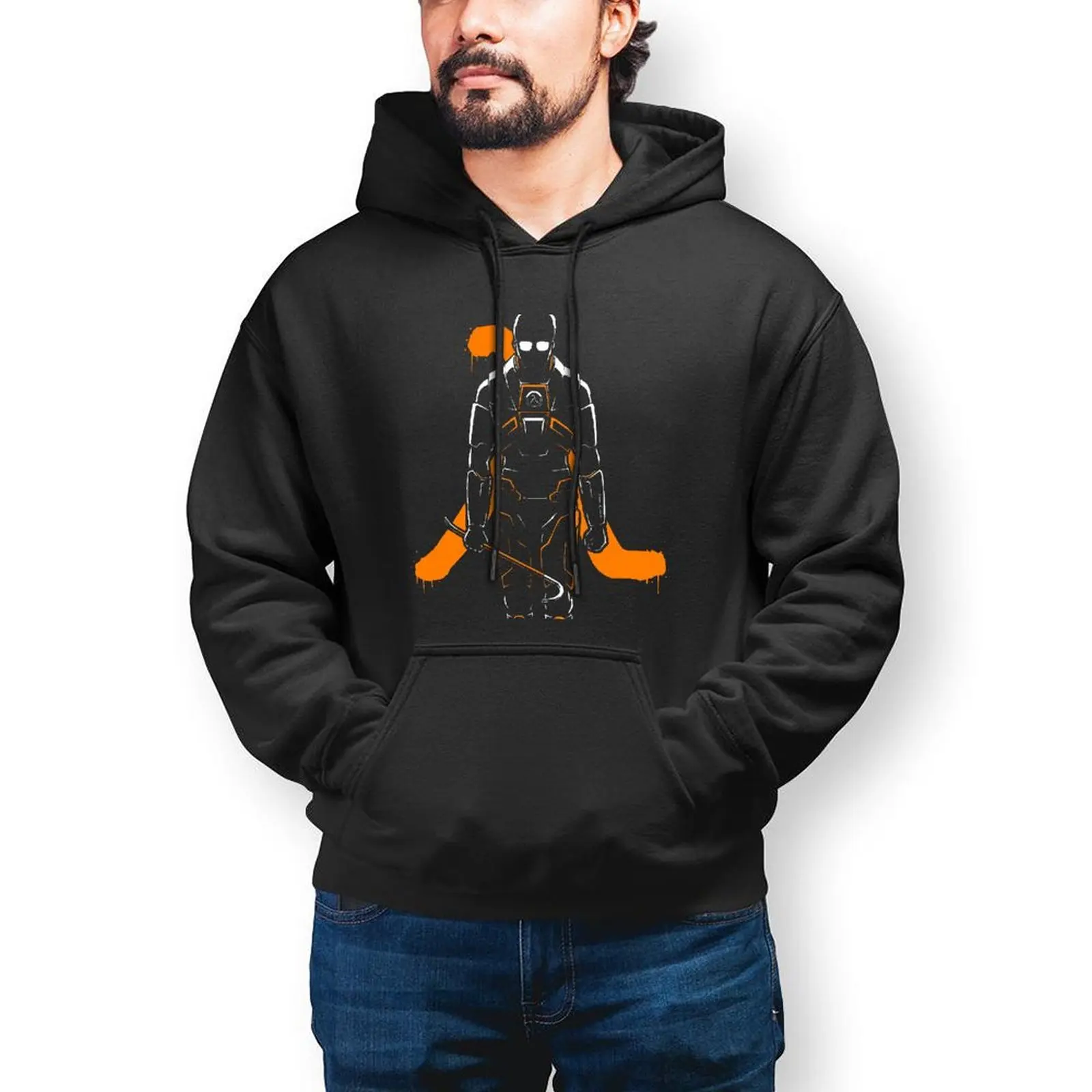 Повседневные толстовки Gordon Freeman H-Half L-Life, потрясающие игровые хлопковые толстовки с капюшоном, осенняя Свободная Толстовка большого размера с длинным рукавом
Повседневные толстовки Gordon Freeman H-Half L-Life, потрясающие игровые хлопковые толстовки с капюшоном, осенняя Свободная Толстовка большого размера с длинным рукавом