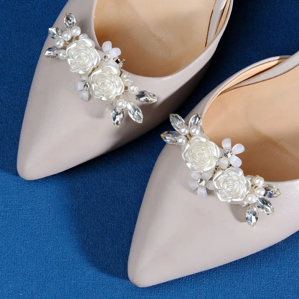 2PCS(1 pairs) Women Decoration Bride Rhinestone High Heel Clip Shoes Buckle Bead Shoe Clip Pearls Floral
2PCS(1 pairs) Women Decoration Bride Rhinestone High Heel Clip Shoes Buckle Bead Shoe Clip Pearls Floral
