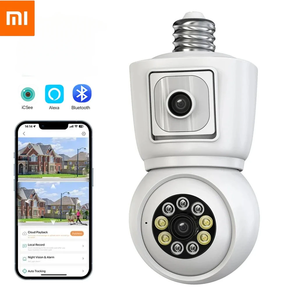 Xiaomi Wi-Fi камера с двойным объективом, двойной экран, автослежение, двухстороннее аудио, цветное ночное видение, наружная камера внешнего исполнения
Xiaomi Wi-Fi камера с двойным объективом, двойной экран, автослежение, двухстороннее аудио, цветное ночное видение, наружная камера внешнего исполнения