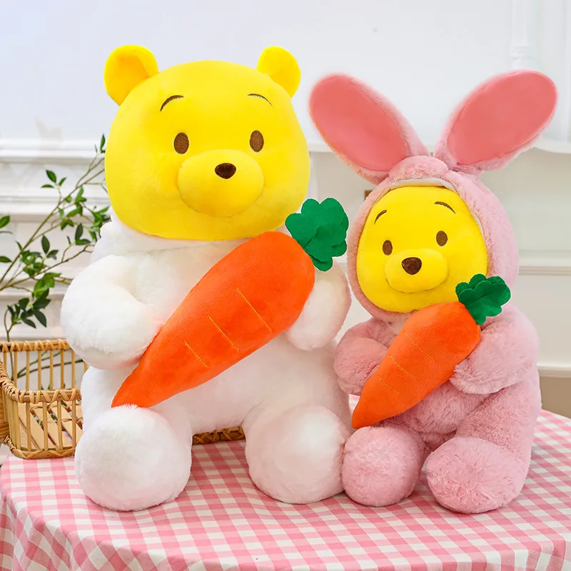 Disney Kawaii Rabbit Radish Winnie The Pooh Anime Plush Toy Doll Sleeping Pillow Cartoon Collection Decoration Children Gifts
Disney Kawaii Rabbit Radish Winnie The Pooh Anime Plush Toy Doll Sleeping Pillow Cartoon Collection Decoration Children Gifts