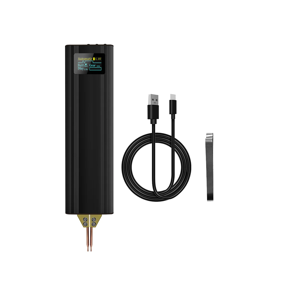 Handheld Spot Welding Machine 80 Gears Adjustable Spot Welder Digital Display Automatic Trigger for 18650 Battery
Handheld Spot Welding Machine 80 Gears Adjustable Spot Welder Digital Display Automatic Trigger for 18650 Battery