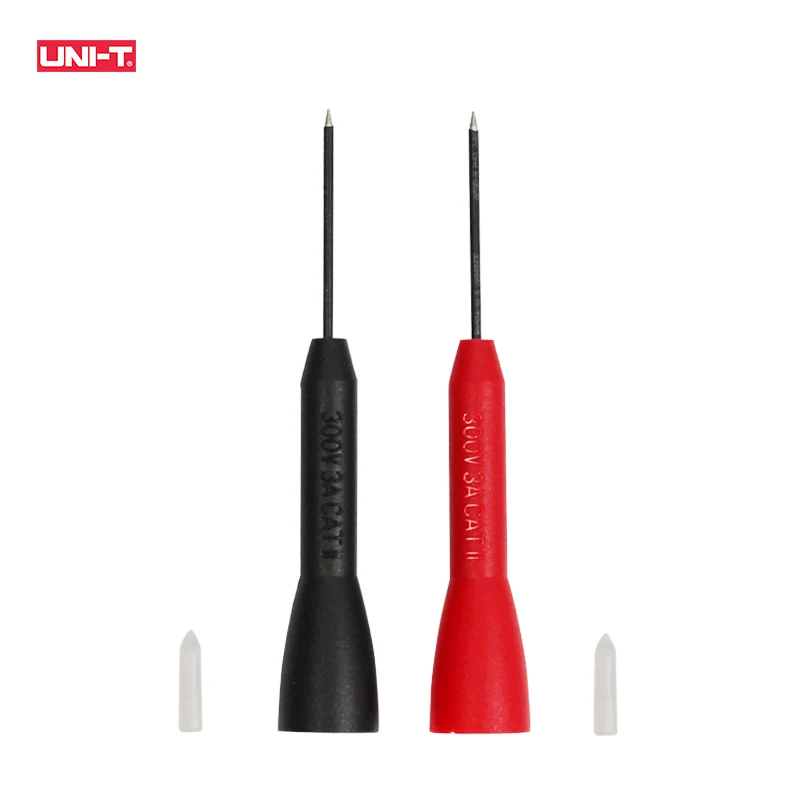 UNI-T UT-C30 2mm Universal Multimeter Test Probes Tips Measuring Device Pins Portable Tester Detachable Accessories 
UNI-T UT-C30 2mm Universal Multimeter Test Probes Tips Measuring Device Pins Portable Tester Detachable Accessories