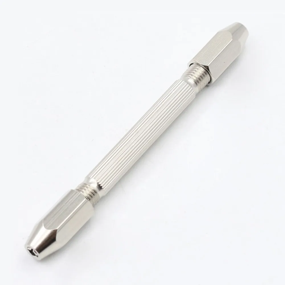 Double-Head Jewelry Craft Hand Pin Hole Drill Jewelers Burs Drilling Reamer Chuck Clamp 0-3.1mm Mini Hand Twist-Drill Chuck
Double-Head Jewelry Craft Hand Pin Hole Drill Jewelers Burs Drilling Reamer Chuck Clamp 0-3.1mm Mini Hand Twist-Drill Chuck 