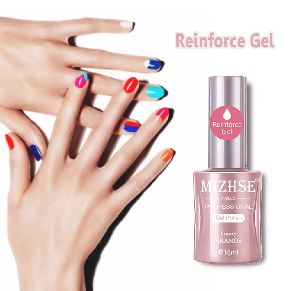 MIZHSE 18ml Reinforcement Gel Polish UV/LED Polish Varnish Protect Strengthen Clear Transparent Color Strong Glue Professionals
MIZHSE 18ml Reinforcement Gel Polish UV/LED Polish Varnish Protect Strengthen Clear Transparent Color Strong Glue Professionals