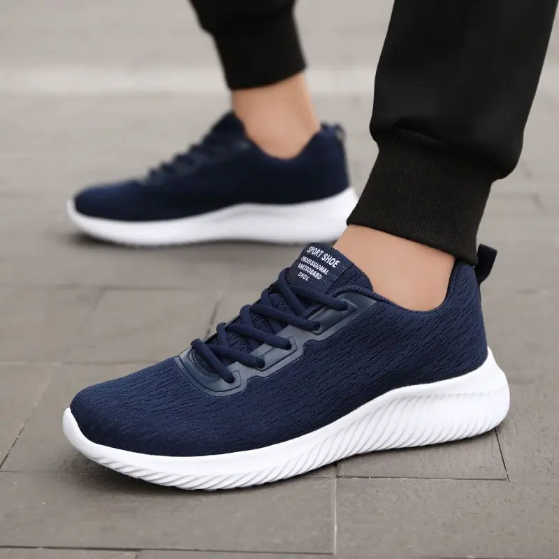 

Fashion Men's Sneakers Zapatillas Hombre Breathable Man Running Shoes Comfortable Classic Casual Shoes Men Tenis Masculino 1696