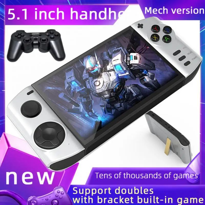 Portable Handheld Game Console 5.1 Inch IPS Touch Screen Video Game Players Core Portable Retro for PS1/ /GBC/SFC/FC/SMD
Portable Handheld Game Console 5.1 Inch IPS Touch Screen Video Game Players Core Portable Retro for PS1/ /GBC/SFC/FC/SMD