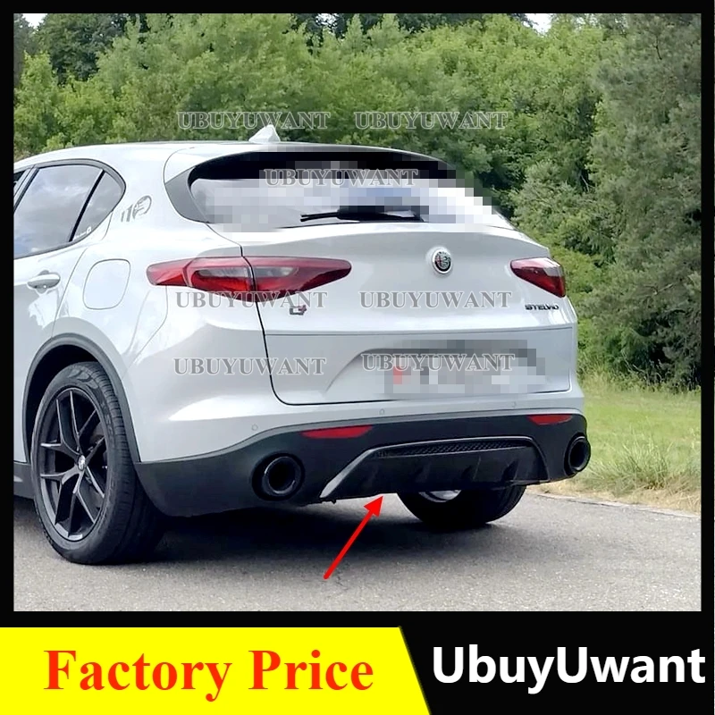 Задний диффузор для Alfa Romeo Stelvio 2017 2018 2019, высококачественный спойлер из углеродного волокна/ФАП, передняя защита бампера автомобиля
Задний диффузор для Alfa Romeo Stelvio 2017 2018 2019, высококачественный спойлер из углеродного волокна/ФАП, передняя защита бампера автомобиля
