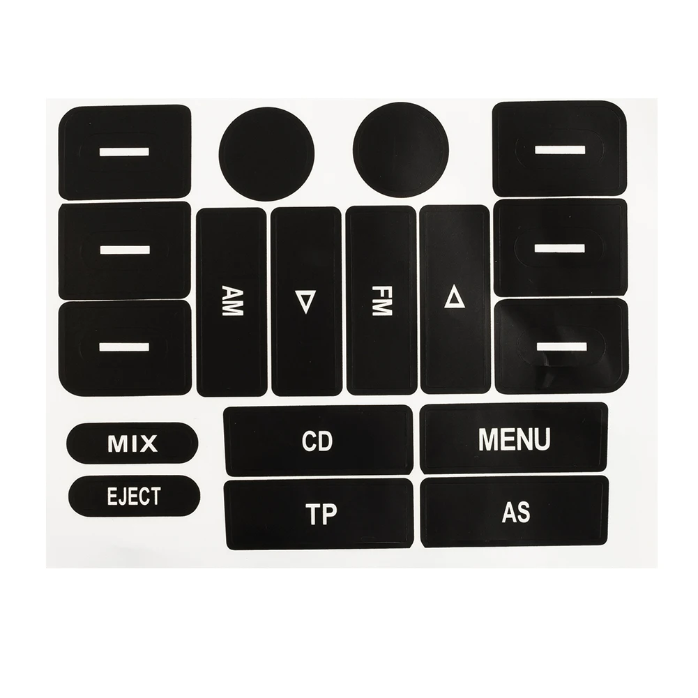 Car FM Radio Knobs Repair Sticker Worn Button Fit For -Golf MK5 For -Passat Front Matte PVC Interior Accessories Car Sticker
Car FM Radio Knobs Repair Sticker Worn Button Fit For -Golf MK5 For -Passat Front Matte PVC Interior Accessories Car Sticker