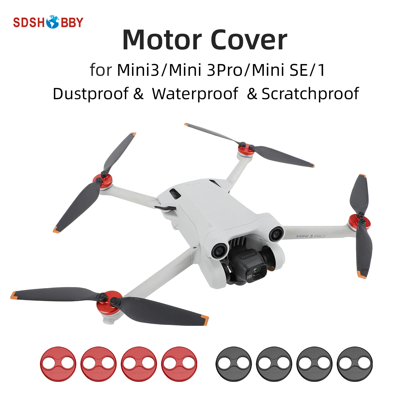 Sunnylife Motor Covers Propellers Block-up Scratchproof Aluminum Alloy Motor Cover for Mini 3 Pro/ Mavic Mini/Mini 2
Sunnylife Motor Covers Propellers Block-up Scratchproof Aluminum Alloy Motor Cover for Mini 3 Pro/ Mavic Mini/Mini 2