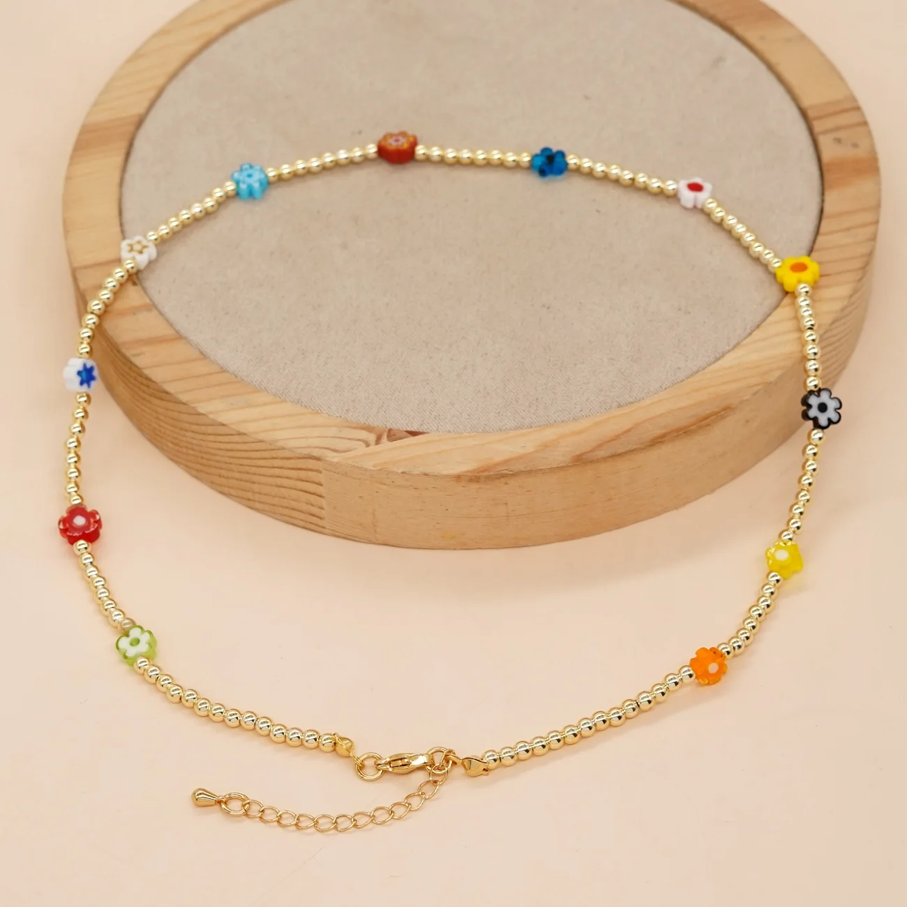 Go2Boho Summer Golden Plated Beaded Choker Necklace Boho Flowers Beads Pendant Necklaces Women Teen Girl Jewelry Handmade Gifts
Go2Boho Summer Golden Plated Beaded Choker Necklace Boho Flowers Beads Pendant Necklaces Women Teen Girl Jewelry Handmade Gifts