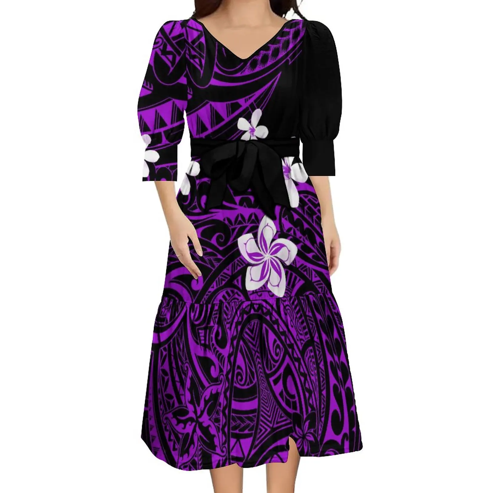 Casual Custom Polynesian Art Pattern Puletasi Short Skirt Lace Elegant Temperament Dress Women's Short Summer Skirt
Casual Custom Polynesian Art Pattern Puletasi Short Skirt Lace Elegant Temperament Dress Women's Short Summer Skirt