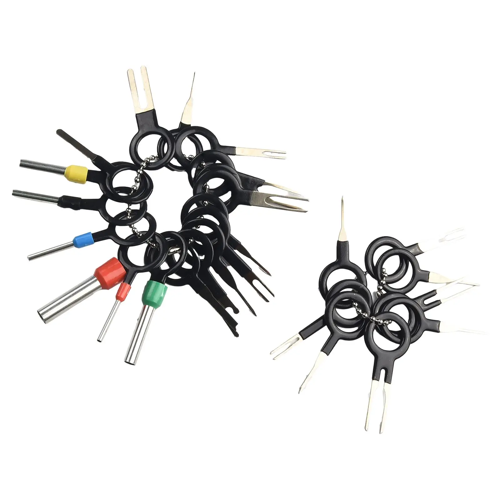 Automotive Wire Terminal Removal Tool Car Wiring Crimp Connector Pin Kit 26 pcs Easy and Efficient Car Repair Tools
Automotive Wire Terminal Removal Tool Car Wiring Crimp Connector Pin Kit 26 pcs Easy and Efficient Car Repair Tools