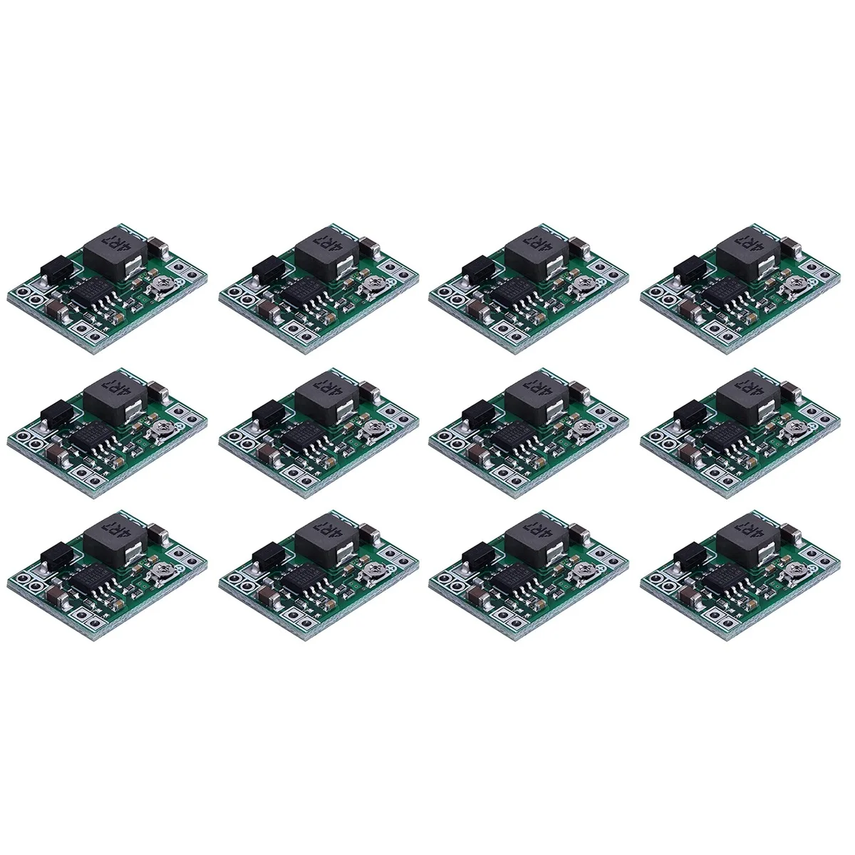 

12PCS MP1584 DC-DC Step Down Power Supply Module 3A Adjustable Buck Converter for Arduino Replace LM2596 24V 12V 5V 3V