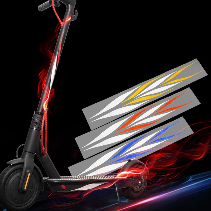 Scooter Sticker Reflective PVC Scooter Decal Waterproof Night Riding Warning Strip for Xiaomi Mijia M365
Scooter Sticker Reflective PVC Scooter Decal Waterproof Night Riding Warning Strip for Xiaomi Mijia M365