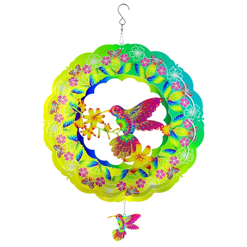 Bird Wind Spinners 12Inch 3D Stainless Steel Hanging Wind Spinner For Outdoor Decor,Garden Decoration Easy To Use
Bird Wind Spinners 12Inch 3D Stainless Steel Hanging Wind Spinner For Outdoor Decor,Garden Decoration Easy To Use