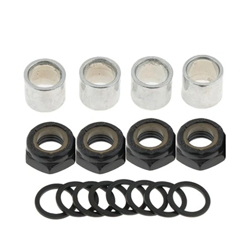 112Pcs Skateboard Truck Hardware Kit Skateboard Spacers Longboard Axle Nuts Skateboard Accessories
112Pcs Skateboard Truck Hardware Kit Skateboard Spacers Longboard Axle Nuts Skateboard Accessories