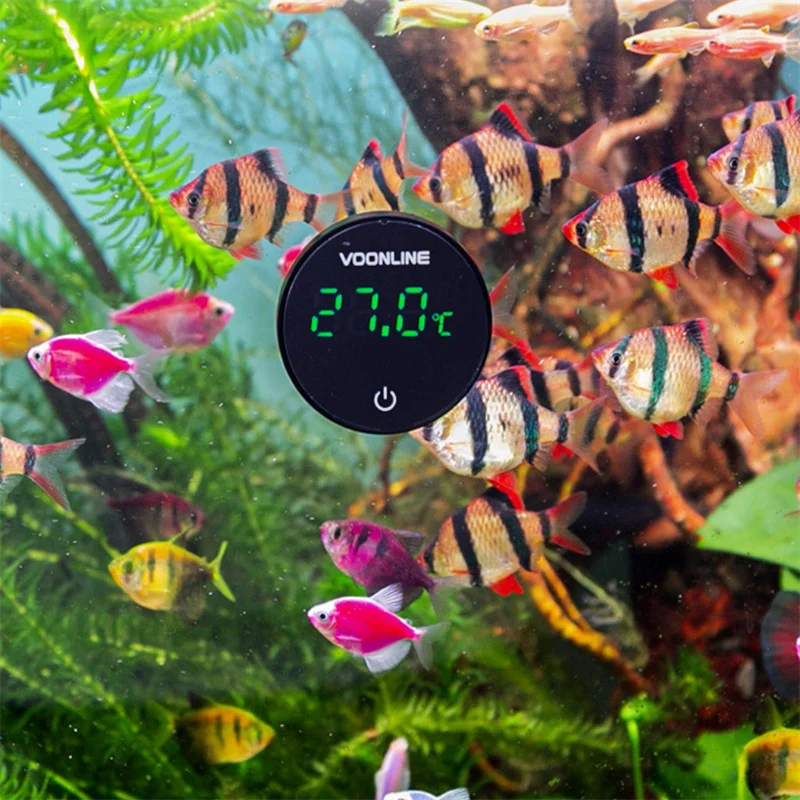 Electronic thermometer LCD display rechargeable aquarium fish tank turtle tank external water thermometer 
Electronic thermometer LCD display rechargeable aquarium fish tank turtle tank external water thermometer