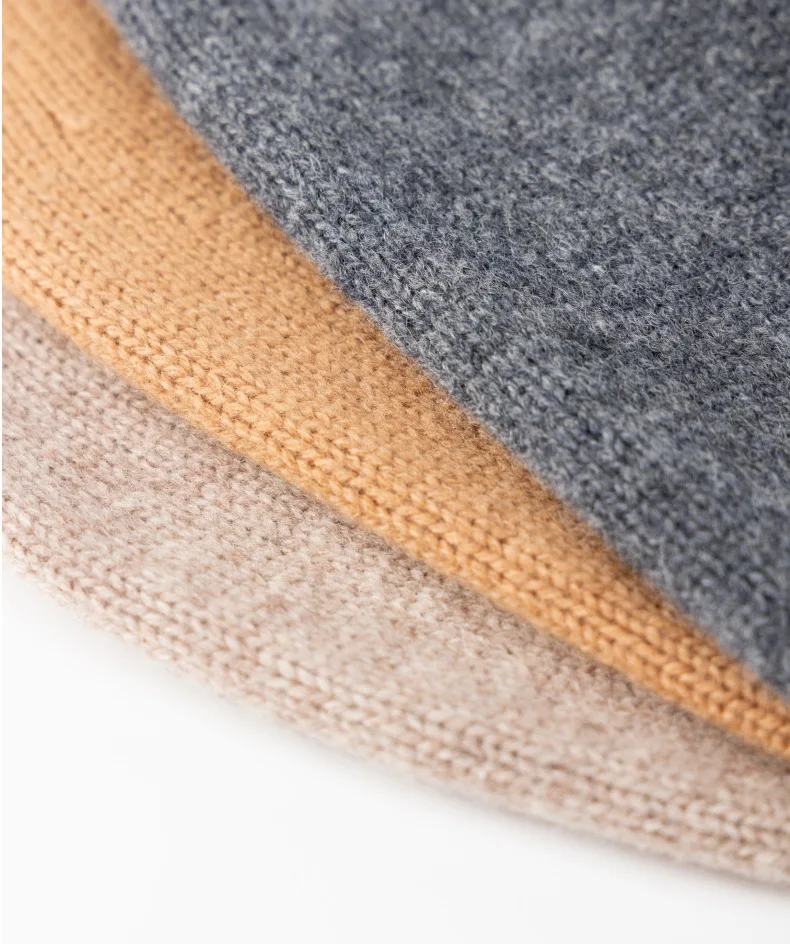 100% Pure Wool Knitted Beanie - Premium Slouchy Winter Hat 12 S6052150dca2e4e62b8cd5cfe8e9838df4