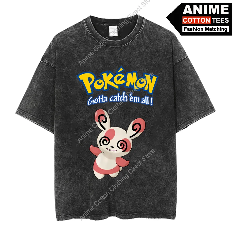 Pokemon Spinda T Shirt Cute Cartoon Anime Elf Print Clothes Tops Y2k Harajuku Casual Unisex Oversized Loose T-shirt Cotton Tees
Pokemon Spinda T Shirt Cute Cartoon Anime Elf Print Clothes Tops Y2k Harajuku Casual Unisex Oversized Loose T-shirt Cotton Tees