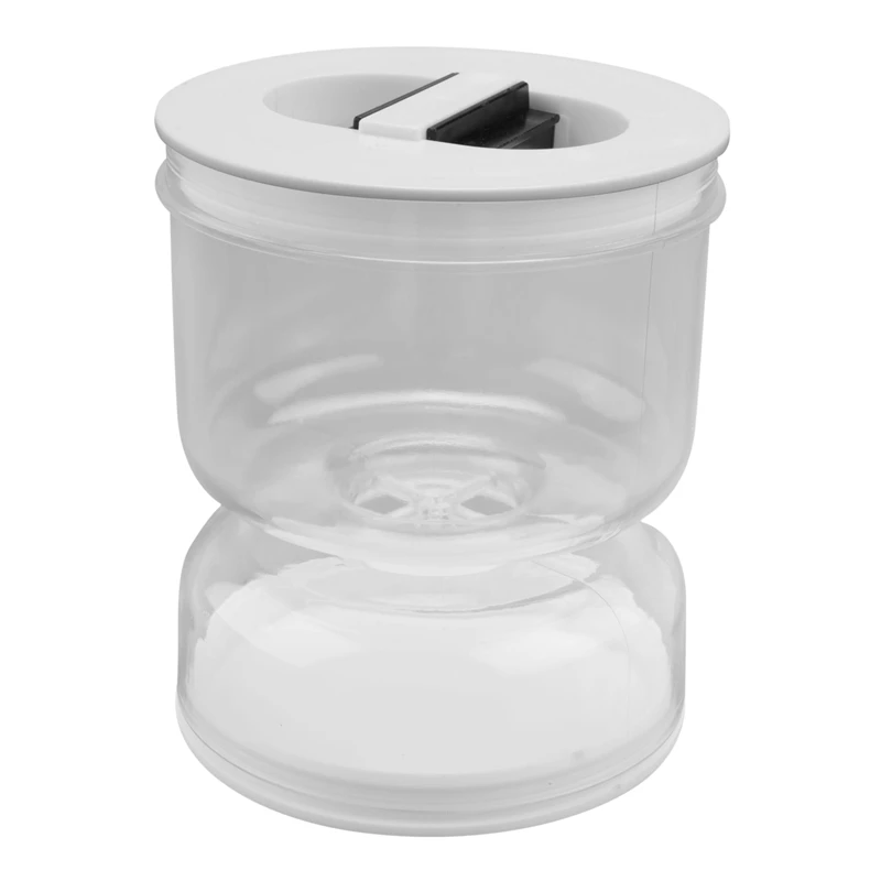 Pickles Jar Dry And Wet Dispenser Pickles And Olives Hourglass Jar Container For Home Kitchen Separator Organizer
Pickles Jar Dry And Wet Dispenser Pickles And Olives Hourglass Jar Container For Home Kitchen Separator Organizer