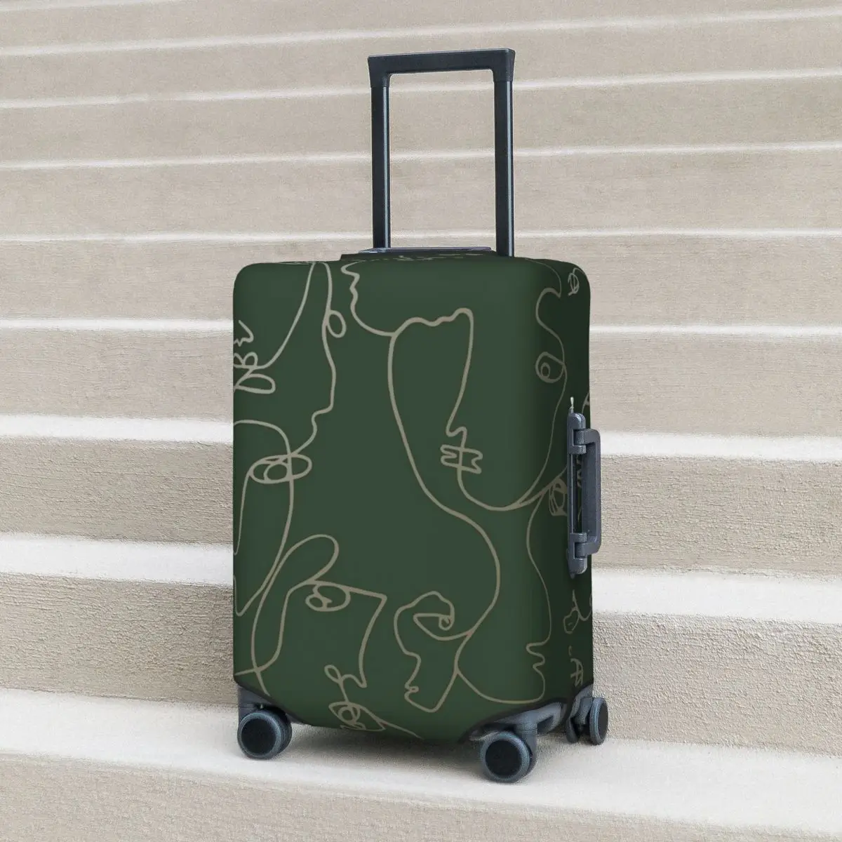 Green Travel Pattern Suitcase Cover Abstract Backgrounds Vacation Business Elastic Luggage Accesories Protector
Green Travel Pattern Suitcase Cover Abstract Backgrounds Vacation Business Elastic Luggage Accesories Protector