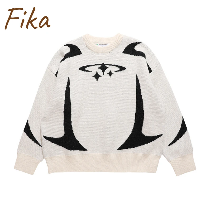 Y2K Simple 2024 Knitted Pullovers Korean Loose Round Neck Star Sweater Women Color Matching All-match Winter Sweater for Men
Y2K Simple 2024 Knitted Pullovers Korean Loose Round Neck Star Sweater Women Color Matching All-match Winter Sweater for Men