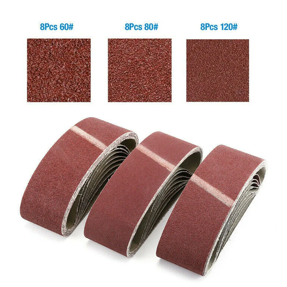 Sanding Belts 75 x 533mm Size 24 Pack Premium Aluminum Oxide Material Suitable for Wood Paint Varnish Multiple Grits
Sanding Belts 75 x 533mm Size 24 Pack Premium Aluminum Oxide Material Suitable for Wood Paint Varnish Multiple Grits