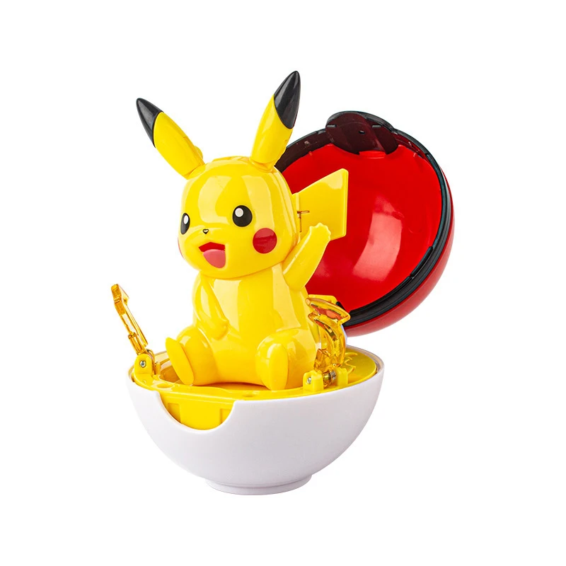 Genuine Pokemon Pikachu Figures Deformation Toy Pocket Monster Elf Ball Eevee Model Anime Figure Model For Kids Birthday Gifts
Genuine Pokemon Pikachu Figures Deformation Toy Pocket Monster Elf Ball Eevee Model Anime Figure Model For Kids Birthday Gifts
