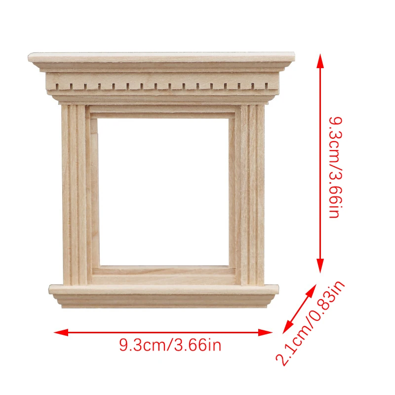 1/12 Dollhouse Window Frame Model dolls house furniture Craft Windows Decorations Dolls House Miniature Furniture Accessories
1/12 Dollhouse Window Frame Model dolls house furniture Craft Windows Decorations Dolls House Miniature Furniture Accessories