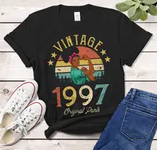 Vintage 1997 T-Shirt African Women Gift Made in 23rd birthday years old Gift for Girl Wife Mom birthday idea Funny cotton Tshirt
Vintage 1997 T-Shirt African Women Gift Made in 23rd birthday years old Gift for Girl Wife Mom birthday idea Funny cotton Tshirt