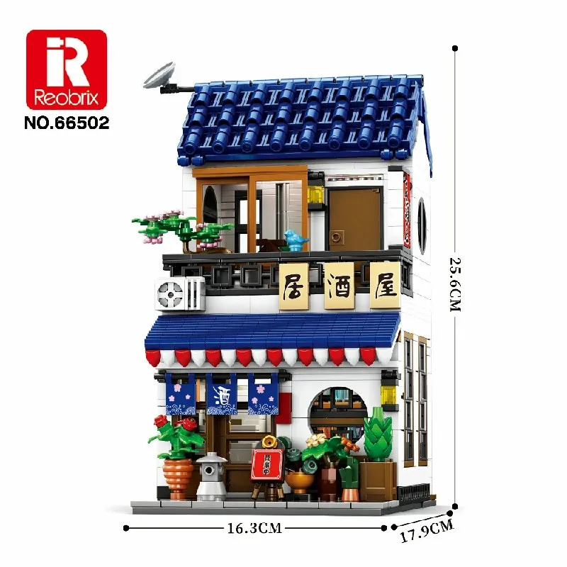 1130PCS Street View Izakaya Shop House Buildings Sets, City Apartment Store Architecture Modular Buildings Blocks Model Kit Gift 1130PCS Street View Izakaya Shop House Buildings Sets, City Apartment Store Architecture Modular Buildings Blocks Model Kit Gift