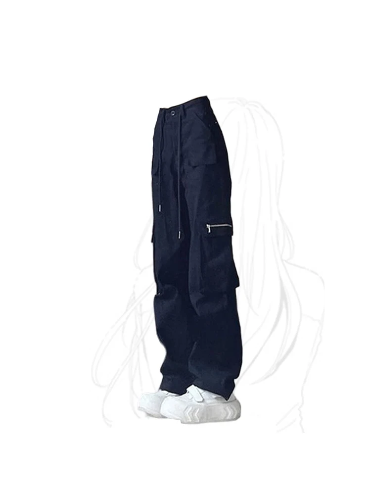 Women Cargo Pants Y2k Retro Fashion Streetwear 90s Oversize High Waist Baggy Trouser Harajuku Wide Leg Sweatpants Autumn Clothes
Women Cargo Pants Y2k Retro Fashion Streetwear 90s Oversize High Waist Baggy Trouser Harajuku Wide Leg Sweatpants Autumn Clothes