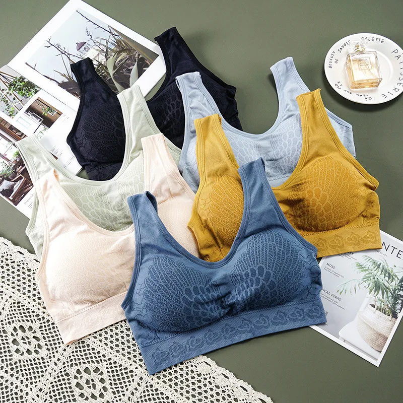 Fashionable and Comfortable Underwear Sports Yoga Vest Seamless Large U Backless Bra Wireless Breathable Chest Wrap Breast Holdi
Fashionable and Comfortable Underwear Sports Yoga Vest Seamless Large U Backless Bra Wireless Breathable Chest Wrap Breast Holdi