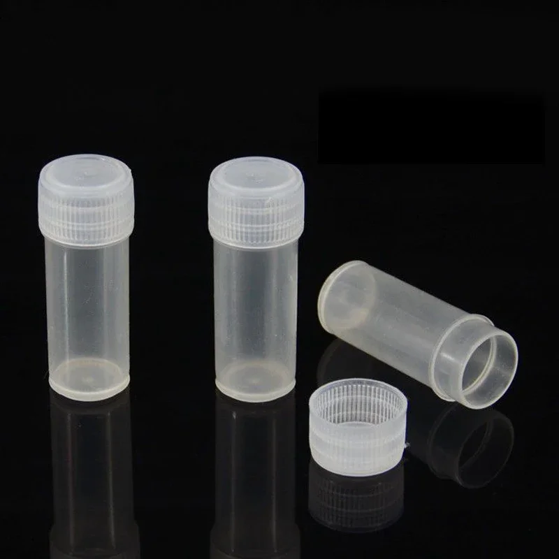 100Pcs 5ml Plastic Bottle Sample Jar 5g Small Barrel Vials Medicine Pill Liquid Powder Capsule Storage Container Packing Bottles
100Pcs 5ml Plastic Bottle Sample Jar 5g Small Barrel Vials Medicine Pill Liquid Powder Capsule Storage Container Packing Bottles