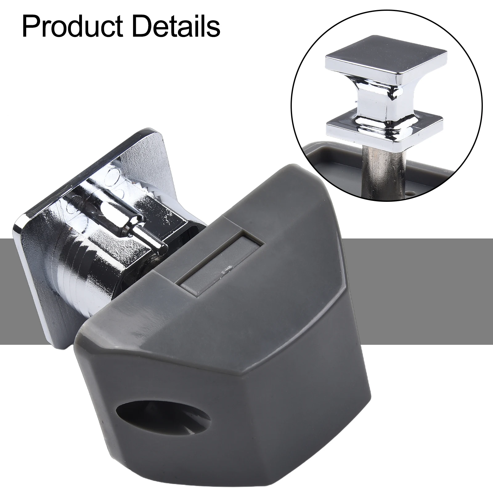 Brand New Button Catch Lock Lockset Zinc Alloy Black Chrome Durable Lock Cupboard Door Motorhome Cabinet Camper
Brand New Button Catch Lock Lockset Zinc Alloy Black Chrome Durable Lock Cupboard Door Motorhome Cabinet Camper