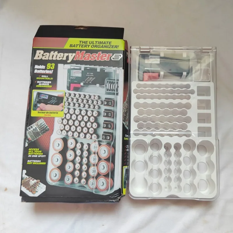 New Battery Tester Battery Storage Box Capacity Tester Battery Sorting and Preservation Device
New Battery Tester Battery Storage Box Capacity Tester Battery Sorting and Preservation Device