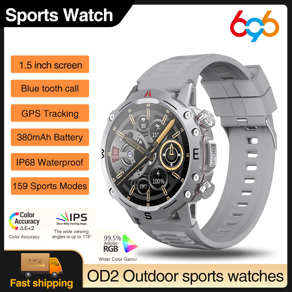 New 1.5 Inch Outdoor Sports Men Blue Tooth Call Smart Watch Compass IP68 Waterproof Heart Rate ECG Bracelet NFC 2023 Smartwatch
New 1.5 Inch Outdoor Sports Men Blue Tooth Call Smart Watch Compass IP68 Waterproof Heart Rate ECG Bracelet NFC 2023 Smartwatch