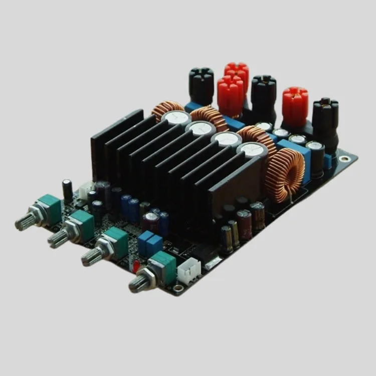 TAS5630 2.1 subwoofer high-power HIFI finished product fever-grade DIY home class D digital power amplifier board
TAS5630 2.1 subwoofer high-power HIFI finished product fever-grade DIY home class D digital power amplifier board