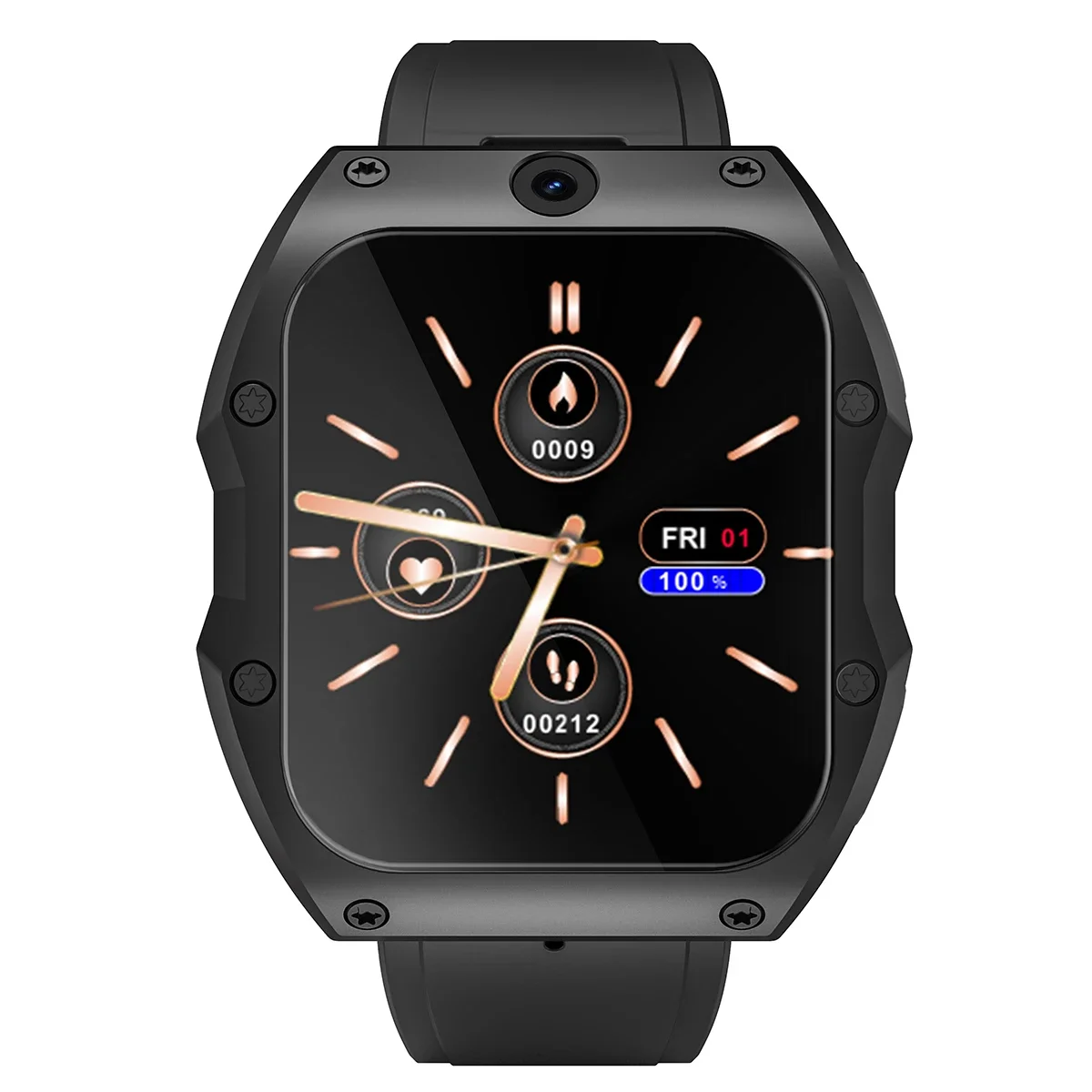Rugged Smartwatch 4G LTE 13+5MP Camera 1050mAh 4+128GB 1.99 Inch Display GPS Face Unlocked Sports Smart Watch Rogbid Model X 
Rugged Smartwatch 4G LTE 13+5MP Camera 1050mAh 4+128GB 1.99 Inch Display GPS Face Unlocked Sports Smart Watch Rogbid Model X